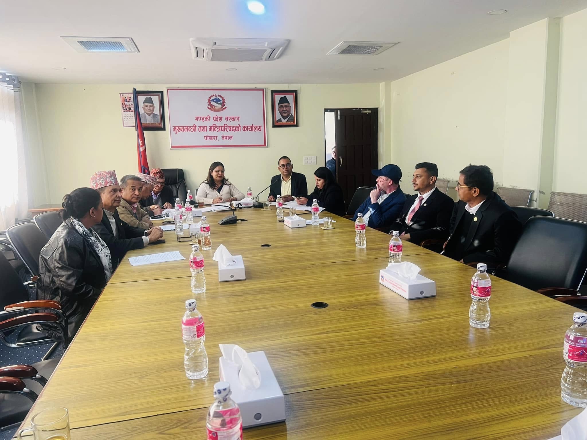 गण्डकी प्रदेश आम सञ्चार नियमावली, २०८१' को मस्यौदामाथि सरोकारवालासँग छलफल कार्यक्रम १७  मङ्सिर, २०८१, पोखरा 