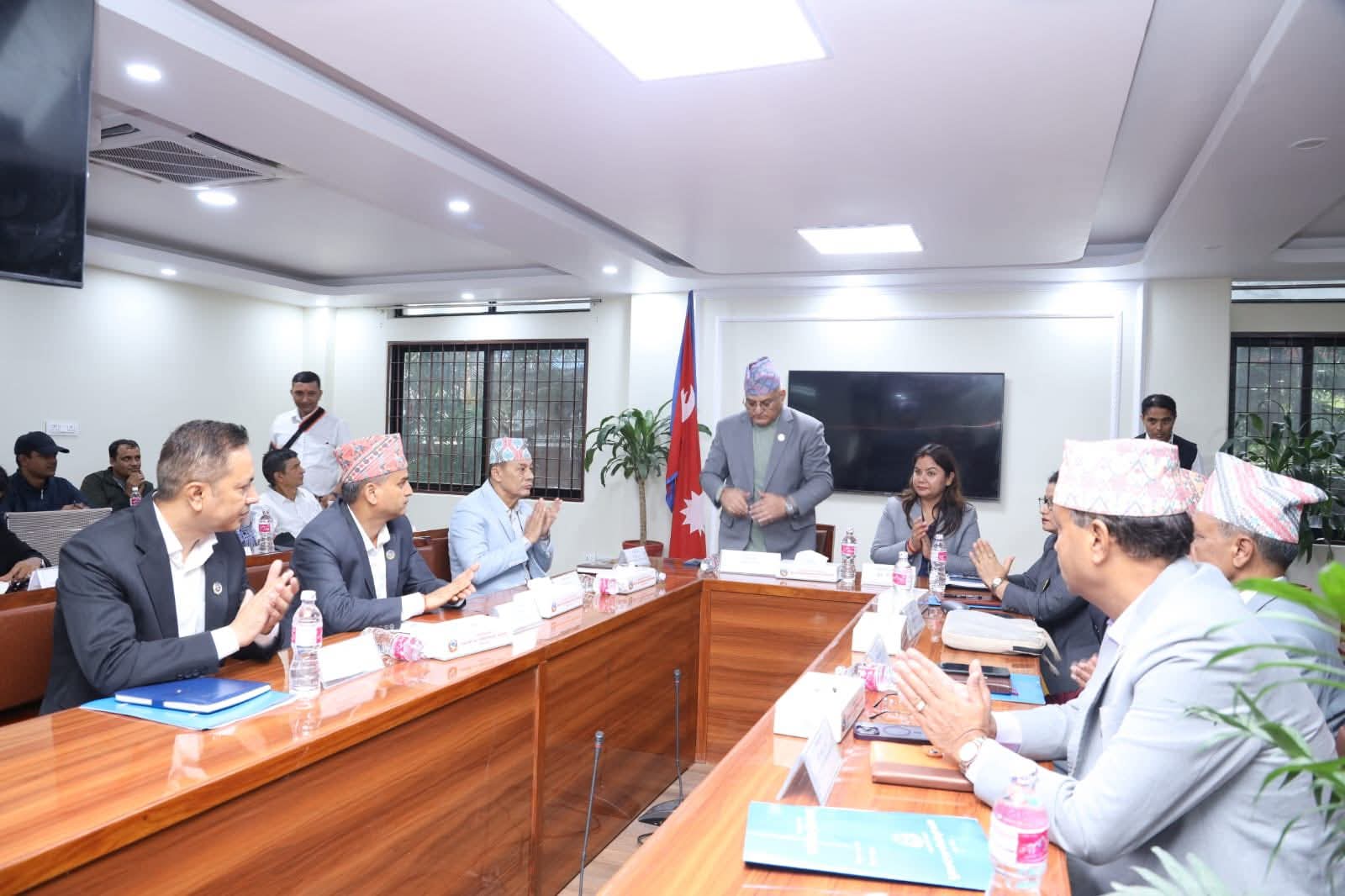 प्रेस रजिस्टर कार्यालय गण्डकी प्रदेश पोखराको औपचारिक कार्यालय उद्घाटन सम्पन्न भएको थप तस्बिरहरू। २०८२।०४।२६