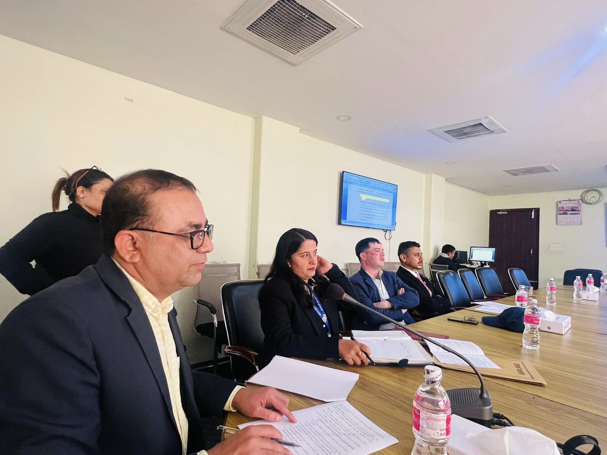 गण्डकी प्रदेश आम सञ्चार नियमावली, २०८१' को मस्यौदामाथि सरोकारवालासँग छलफल कार्यक्रम १७  मङ्सिर, २०८१, पोखरा 