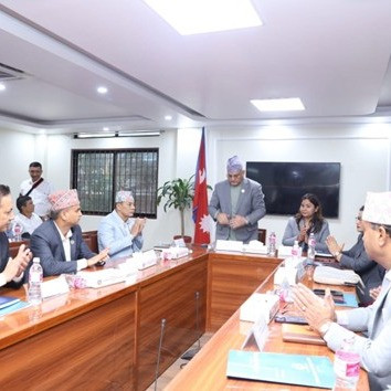 कार्यालय समुद्घाटन कार्यक्रम सम्बन्धी तस्बिर